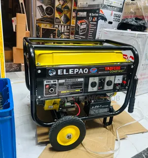 Brand New 4.5kva Elepaq Petrol Generator [Key Start Low Fuel Use]
