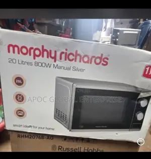 Morphy Richards 20 Litres Manual Silver Microwave 800w