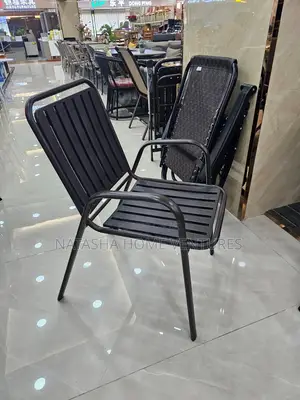 Black Metal Outdoor/Patio Chair
