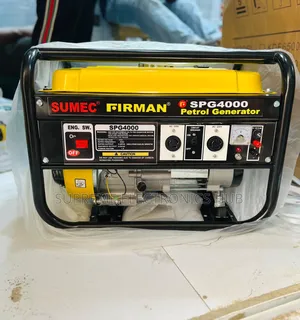 Original 4kva Sumec Spg4000 Series Manual Start Petrol Generator