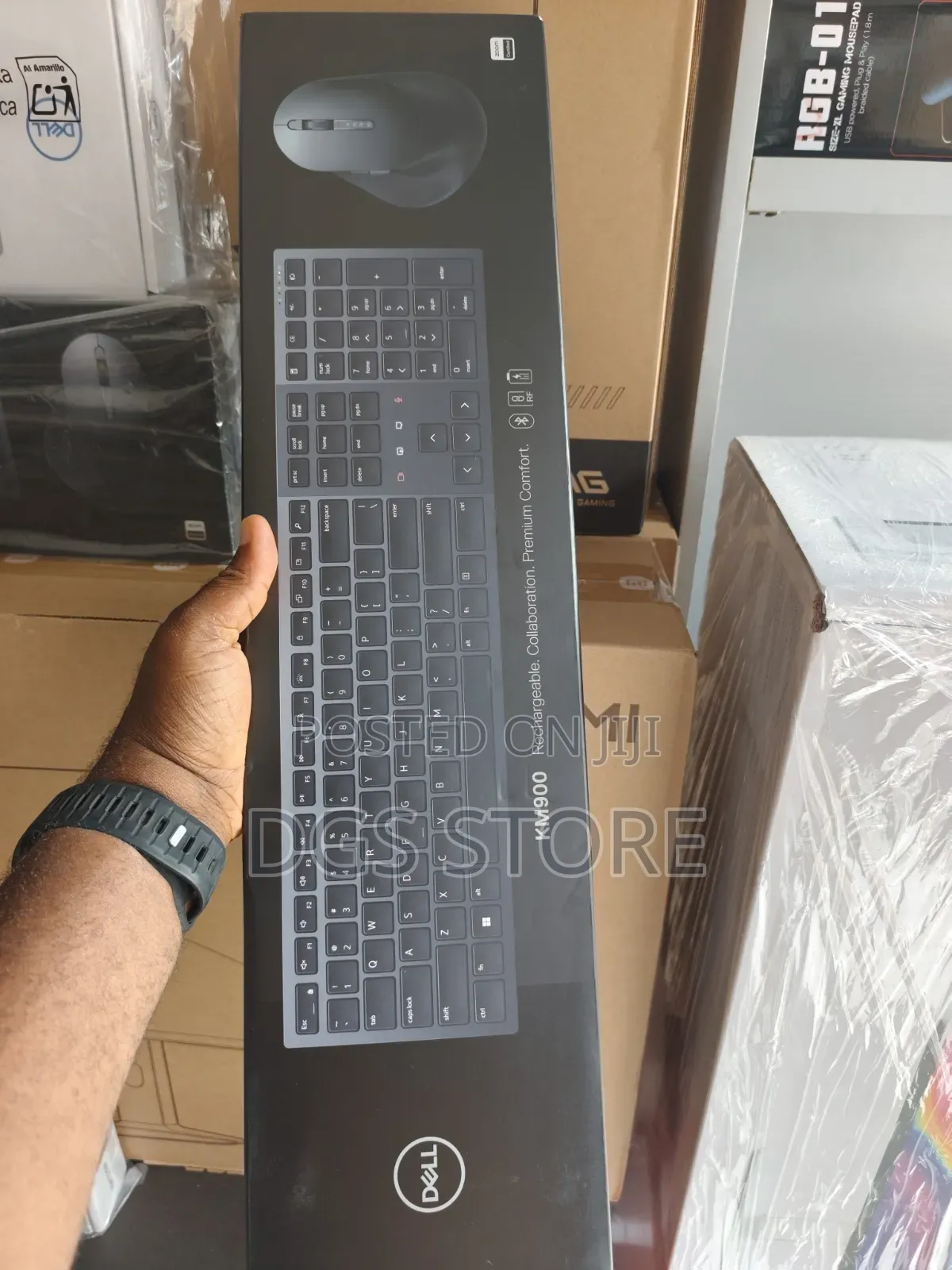 Dell Km900 Rechargeable Bluetooth Keyboard Mouse