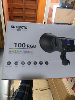 Sutefoto P100 RGB Studio Light
