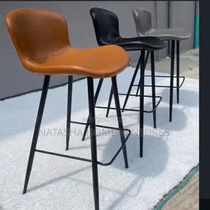 Leather Shell Bar Stools