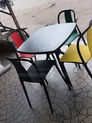 Colorful Metal Dining Set