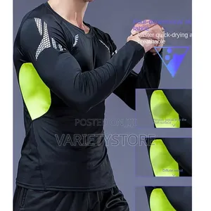 Unisex Long Sleeve Compression Fitness Shirt