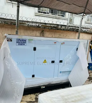 Original Perkins Complete 250kva 100% Copper Generator With Turbo