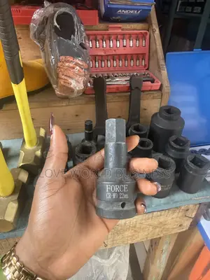 Force 22 Mm Impact Hex (Allen) Socket Bit