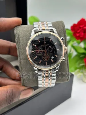 Patek Phillipe Geneve, Stainless Steel Chain Watch, With Active Chrono