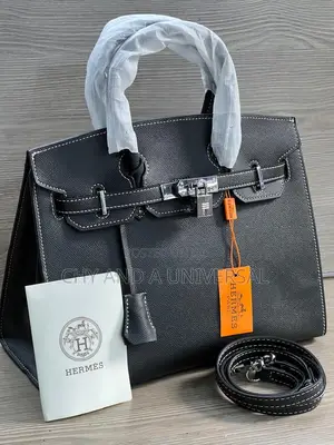 Designer Hermes Handbag With Adjustable Strap
