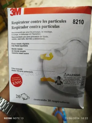 3m Respirator Face Mask N95 By 20 Pcs