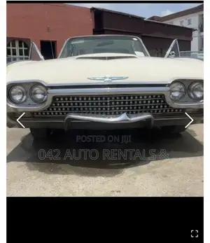 Vintage 1963 Ford Thunderbird Convertible for Hire