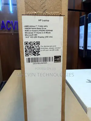 New Laptop HP 14z 4GB AMD SSD 256GB
