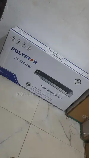 Brand New Polystar Slim Cooker Hood Pv-Jy9015b – 2-in-1 System
