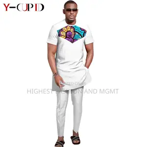 Different Print and Dashiki Outfit for Couples