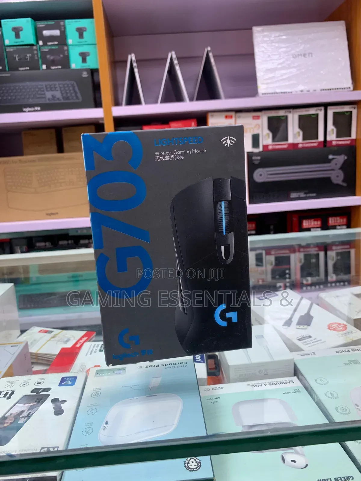 Logitech G703 Lightspeed Wireless Gaming Mouse – Hero Sensor, Rgb.