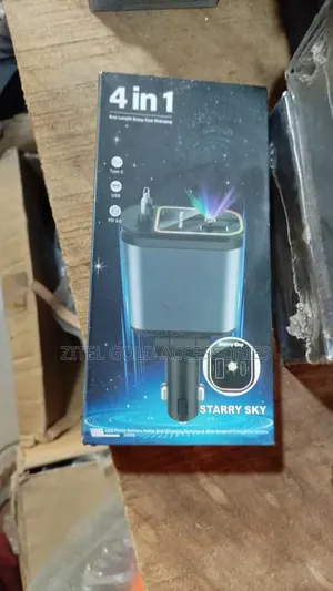 Updated Car Fast Charger With Amino Roof Light and Usb