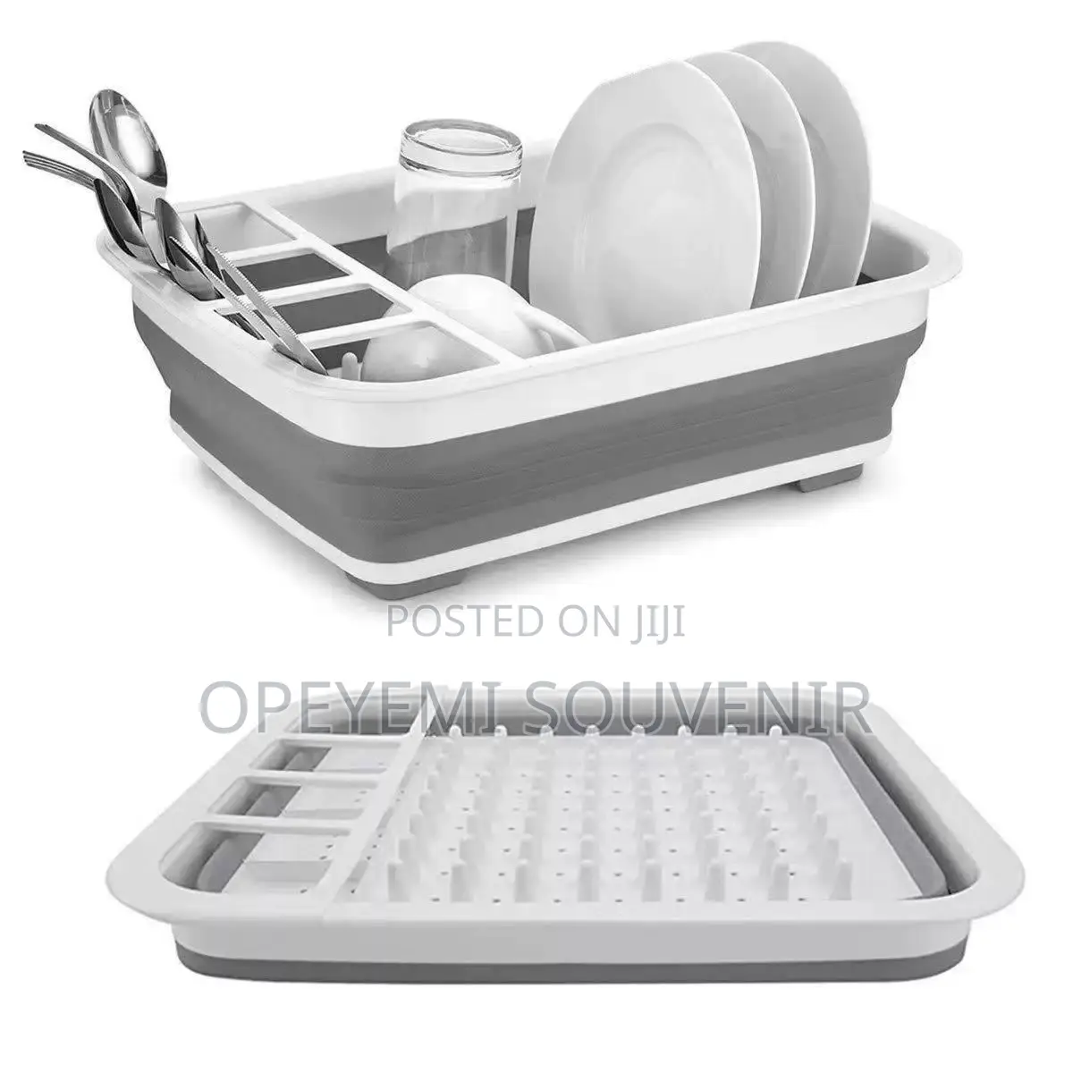 Foldable Dish Drainer Rack