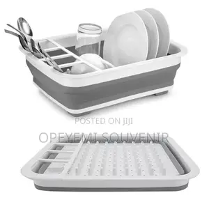 Foldable Dish Drainer Rack
