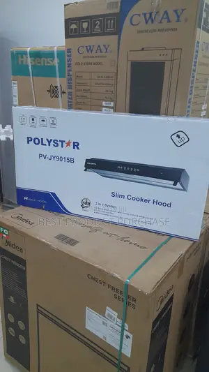 Polystar Slim Cooker Hood Pv-Jy9015b – Authentic 2-in-1 Pack