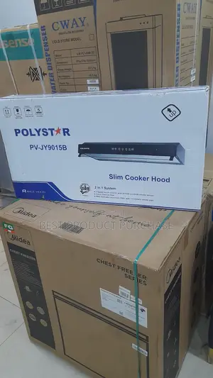 Heavy Duty Polystar Slim Cooker Hood Pv-Jy9015b (Brand New)