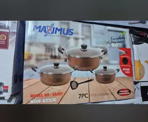 Maximus Non Stick 7pcs Set of Pots