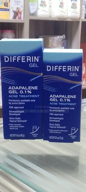 Differin Adapalene Gel 0.1% Acne Treatment