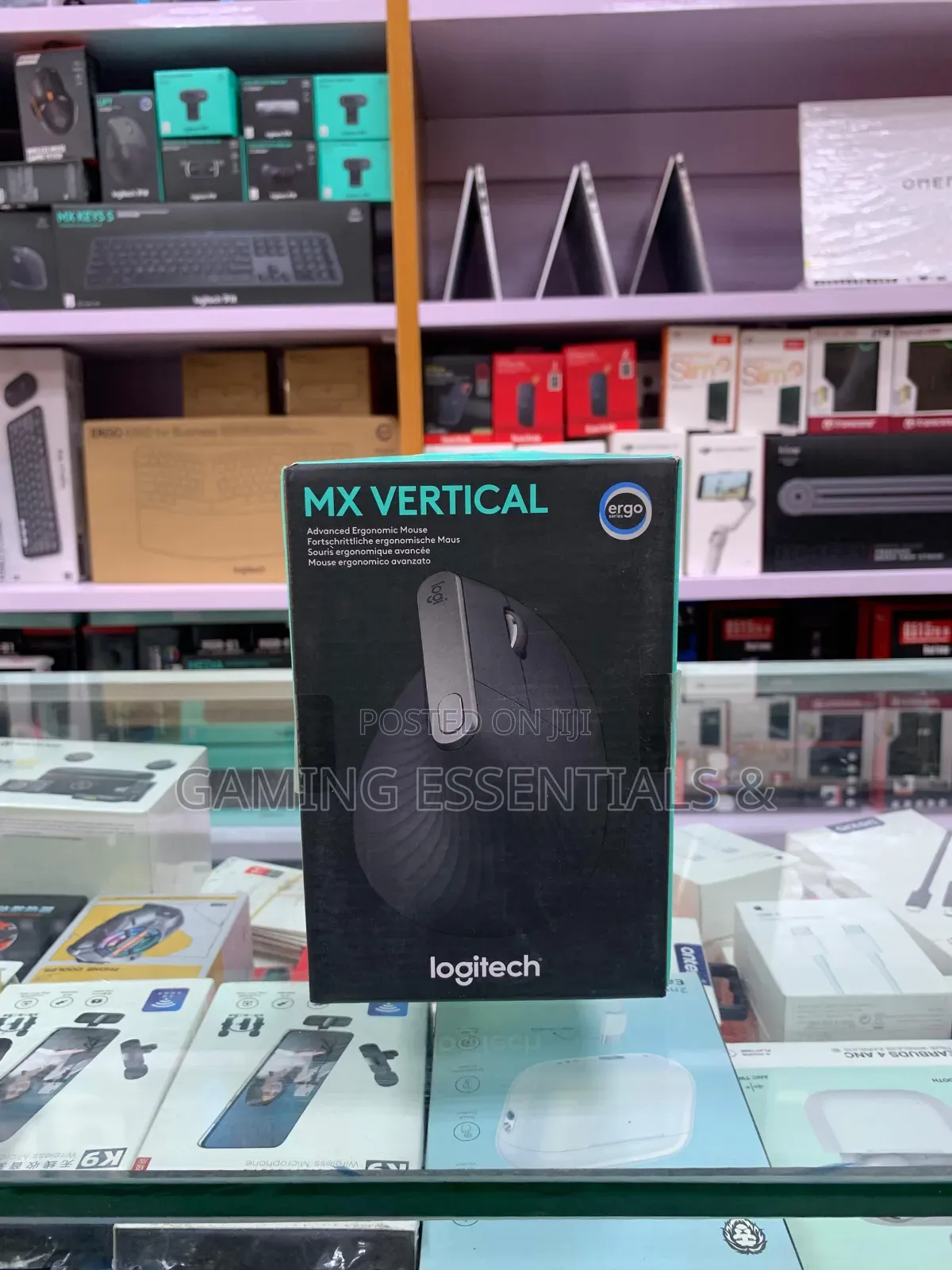 Logitech Mx Vertical Ergonomic Mouse – Bluetooth Usb Receiver