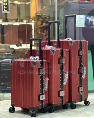 Set of 3 Aluminum Frame Box