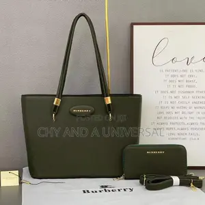 2 in 1 Burberry Women’S Handbag With Strap