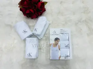 3in1 Calvin Klein White Singlet