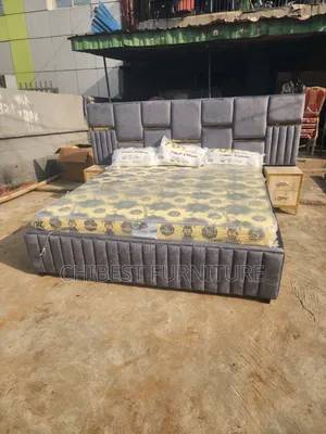 5ft Tall 6by7 Bed Stand With Wooden Drawers