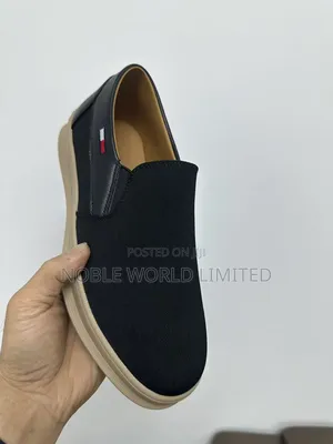 Tommy Hilfiger Black/Blue Shoes Abl 6g
