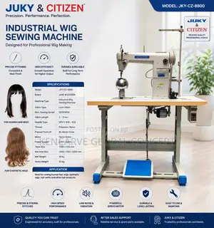 Industrial Wig Sewing Machine