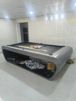 Supermax Pro Pool Table Features a Postmodern Design With a Curved