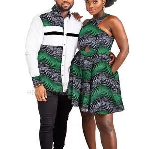 2 PCS African Couple Clothes