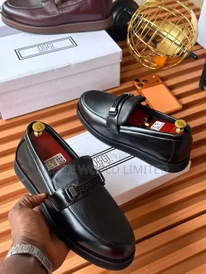 Oggi Black/Brown Leather Shoes Oso 8p