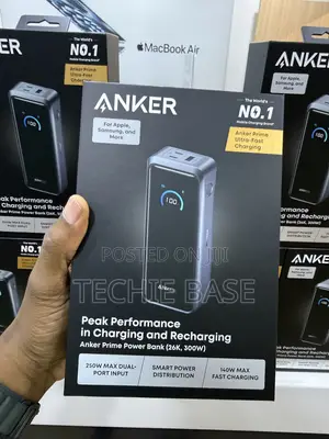 Anker Prime 26,250mah Power Bank (300w)