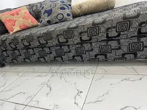 3 Sitters Sofa With Three Throw Pillows