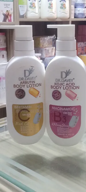 Dr Davey Kojic Acid Whitening Body Lotion, 500ml