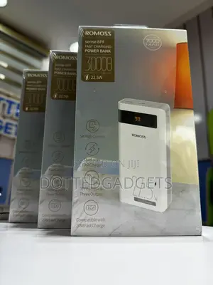 Romoss Sense 8pf 30,000mah 22.5w Pd/Qc3.0 Fast Charging Power Bank