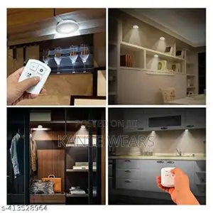 Under Cabinet Led Light With Remote Control - Set of 3