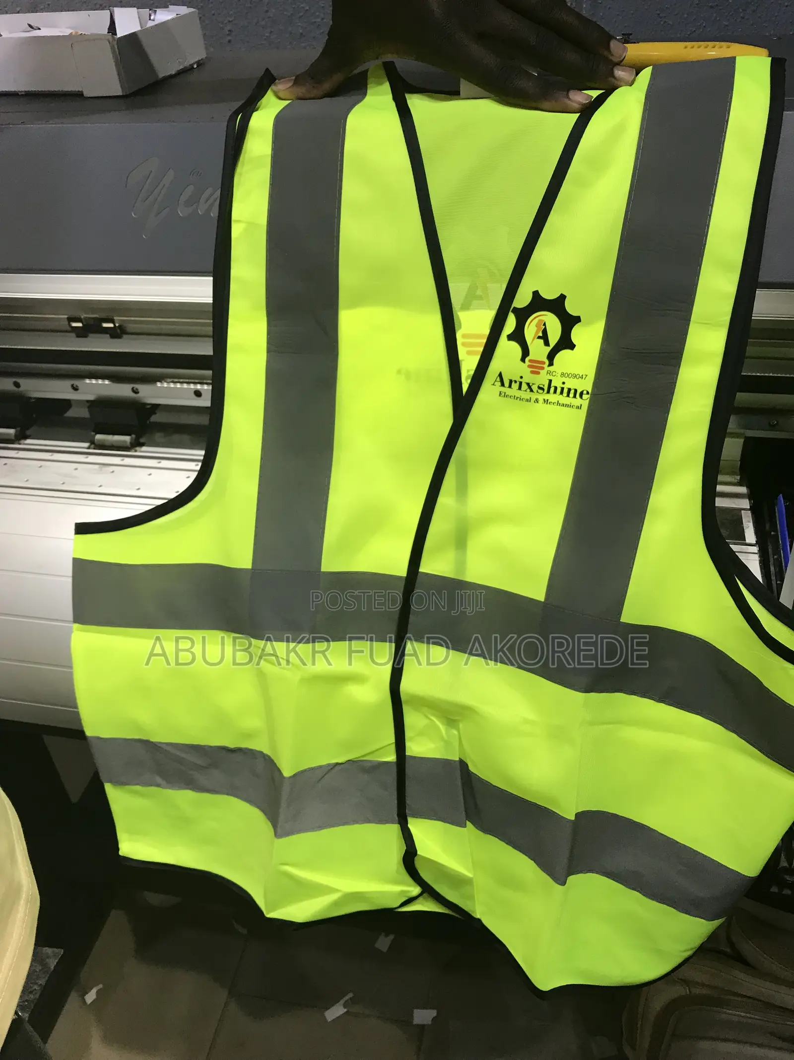Custom Reflective Jacket
