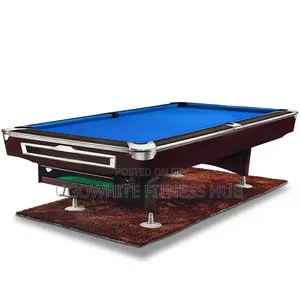 9-Foot Slate Bed Luxury Pool Table