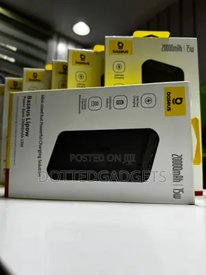 Baseus Bipow 20,000mah 15w Digital Display Fast Charging Power Bank