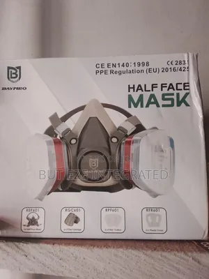 3m 6200 Half Face Mask Reusable Respirator + Cartridge