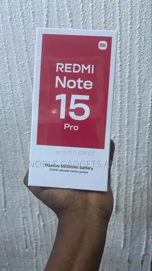 New Xiaomi Redmi Note 15 Pro 256 GB Black