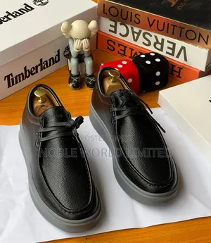 Timberland Black/Brown Men's Leather Shoes Oso 8s