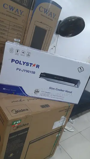 Polystar Pv-Jy9015b Slim Cooker Hood (Complete 2-in-1 Set)