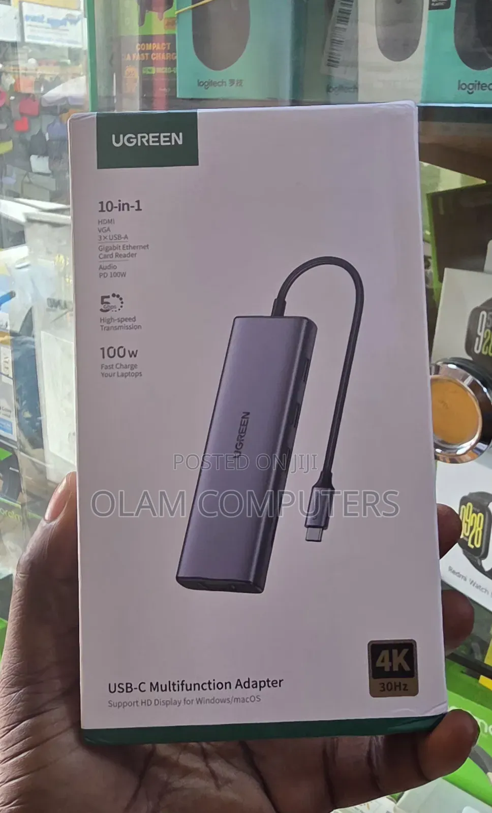 Ugreen 10-in-1 Usb-C Multifunction Adapter 