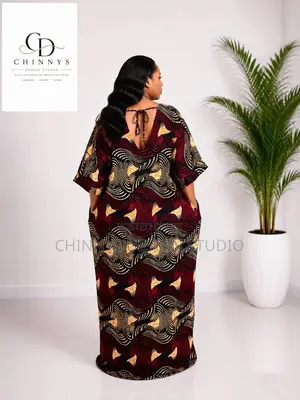 Vneck Bubu With Rope